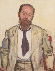 Portrait de Mathias Morhardt - Ferdinand Hodler